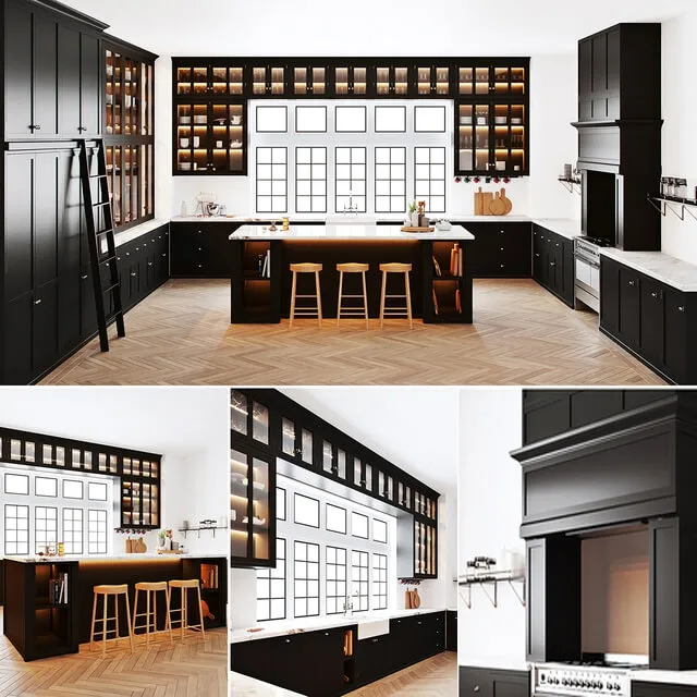 kitchen – Kitchen Set 008 3ds Max