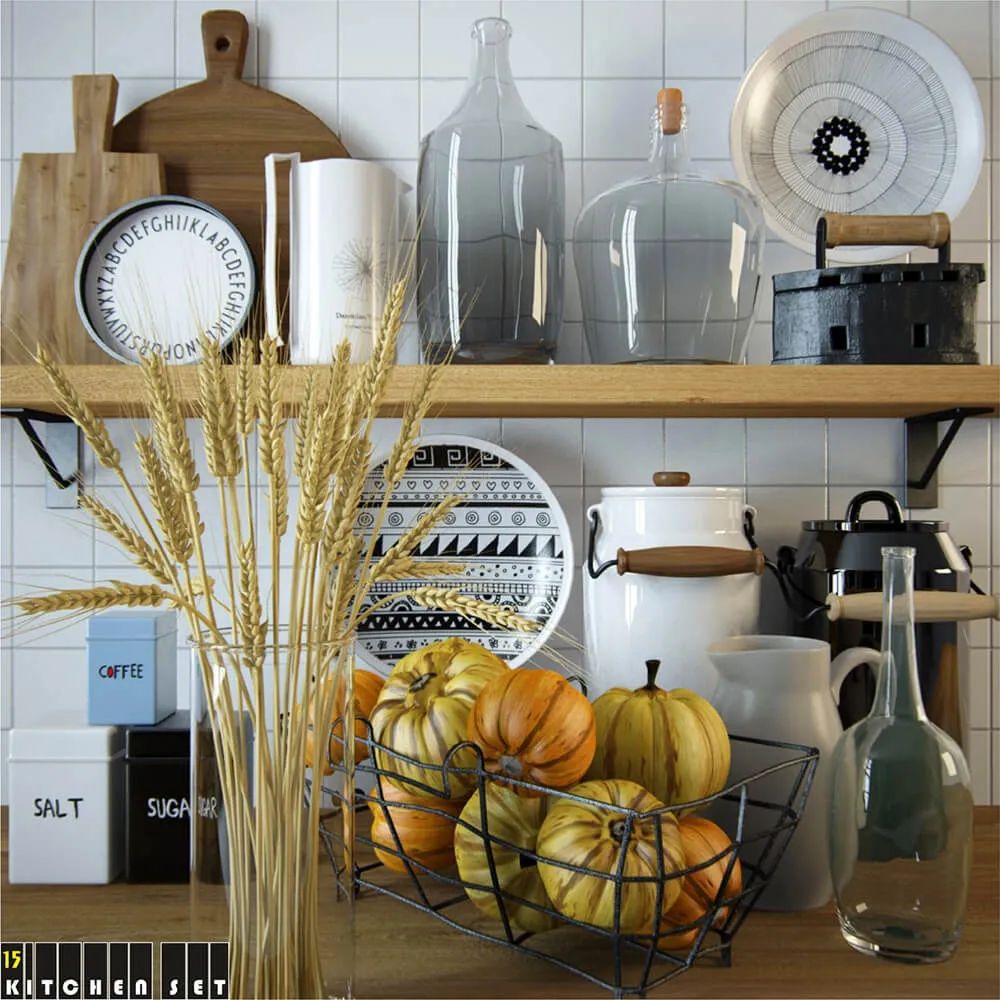 kitchen – Kitchen set 15 3ds Max