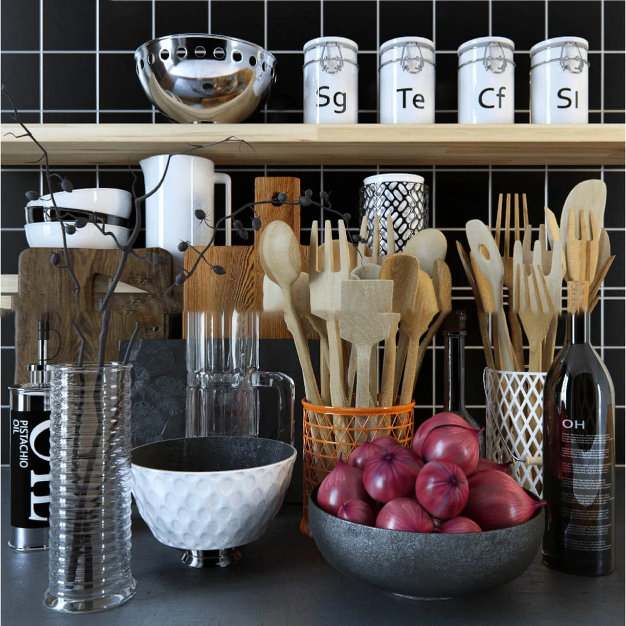 kitchen – Kitchen set 18 3ds Max