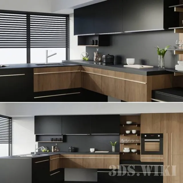 kitchen – Kitchen set Skin by Miton 3ds Max