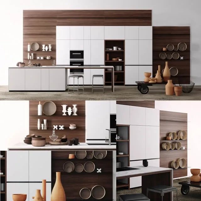 kitchen – Kitchen Set Valcucine 3ds Max
