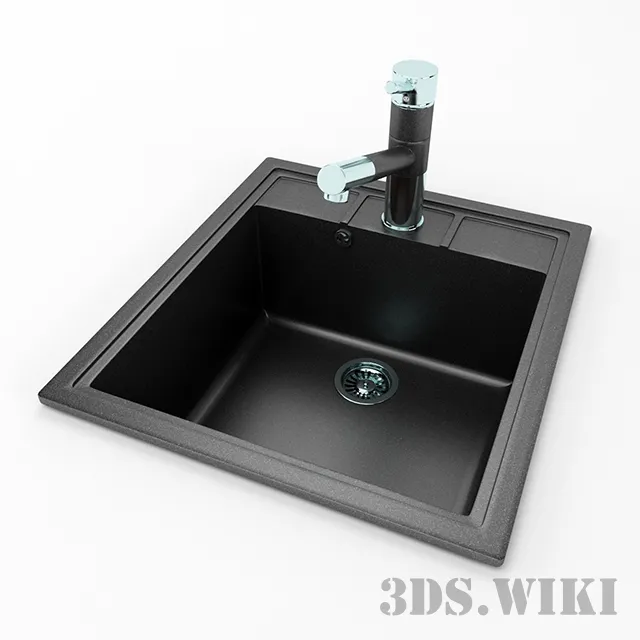 kitchen – Kitchen sink 3ds Max