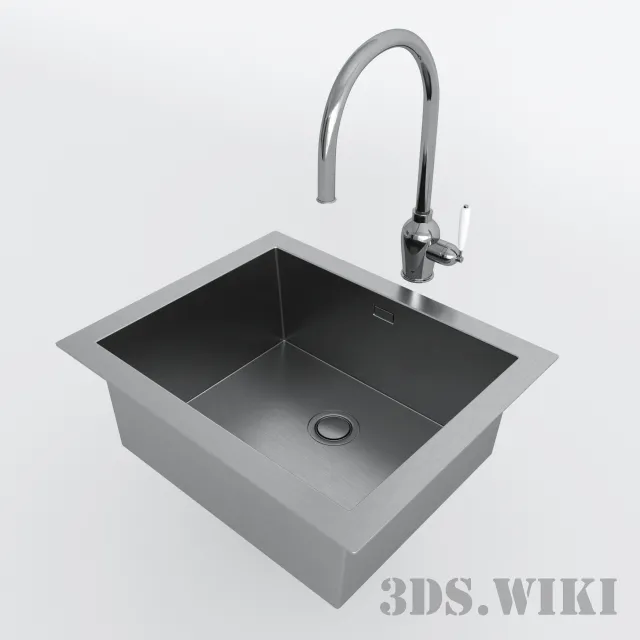 kitchen – kitchen sink 3ds Max