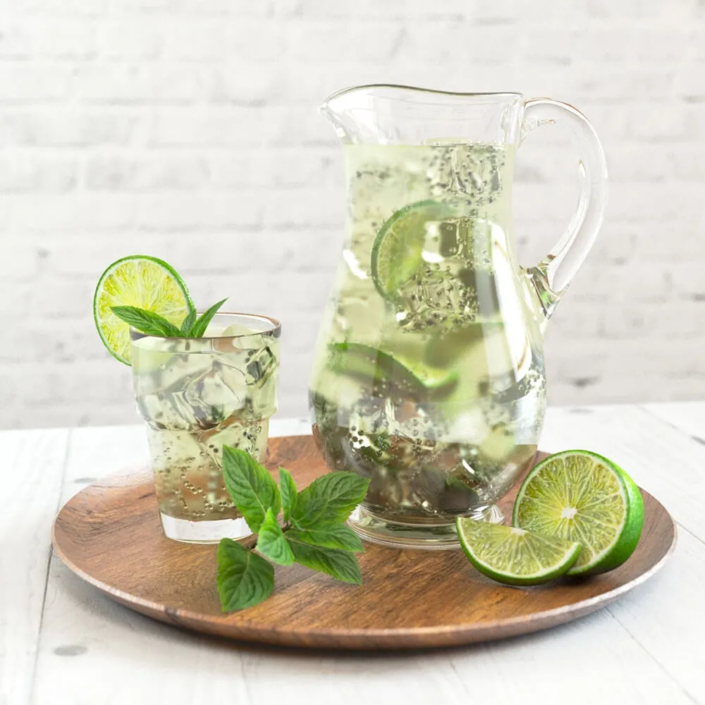 kitchen – Large pitcher of mojito 61 3ds Max