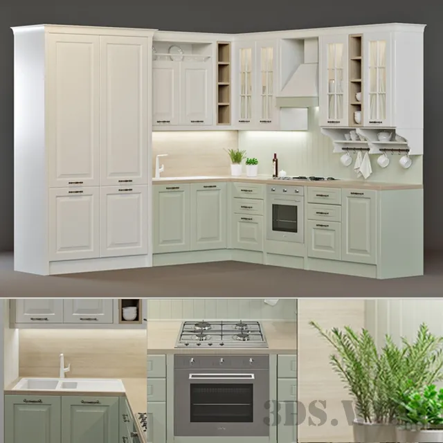 kitchen – Lauren’s Kitchen Elegantly 3ds Max