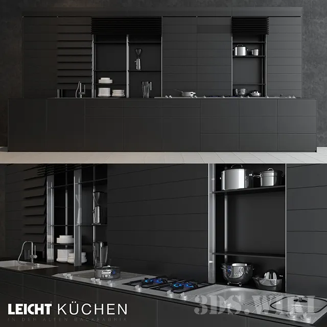 kitchen – Leicht kitchens 3ds Max