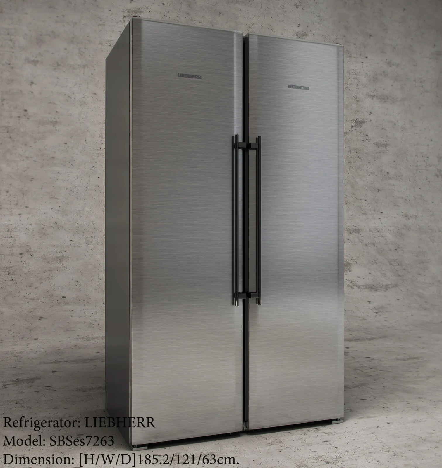 kitchen – Liebherr 2 3ds Max