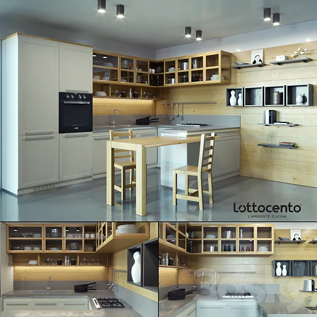 Kitchen L’Ottocento 3DSMax File