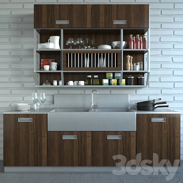 Kitchen Marchi Cucine – Lab 40 3ds Max