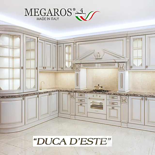 kitchen Megaros duca d’este 3DSMax File