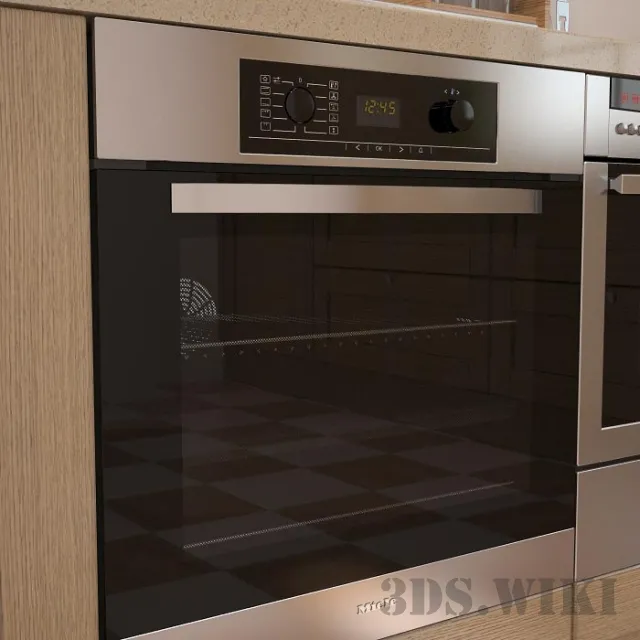 kitchen – Miele H5240 B oven 3ds Max