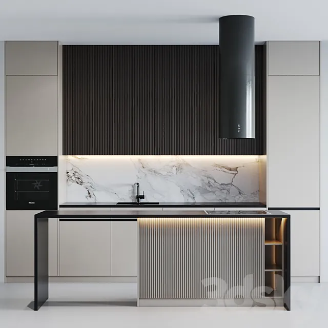 kitchen modern.001 3DS Max Model