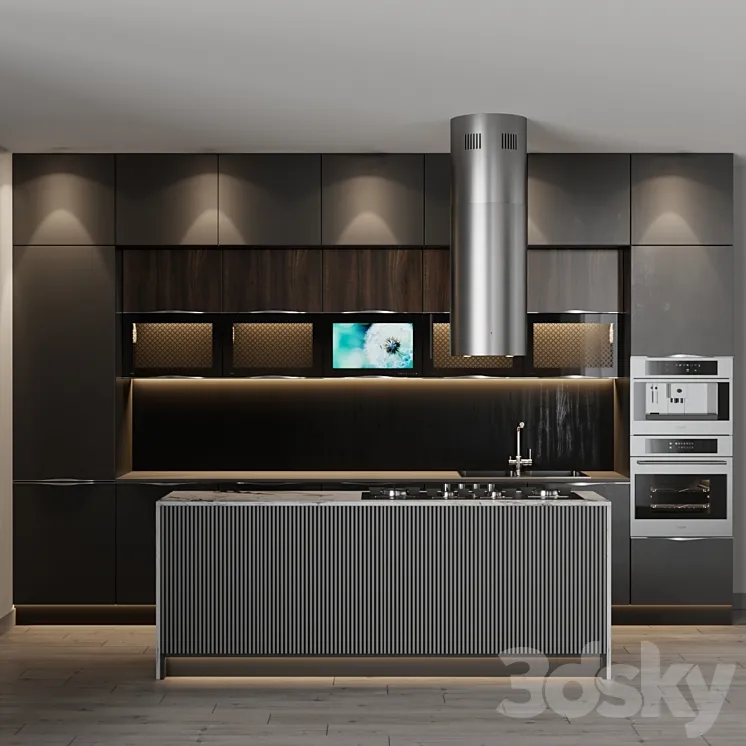 kitchen modern 19 3DS Max