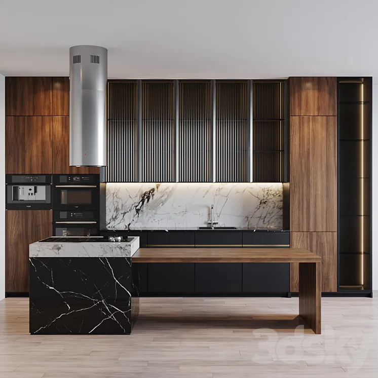 kitchen modern 22 3DS Max