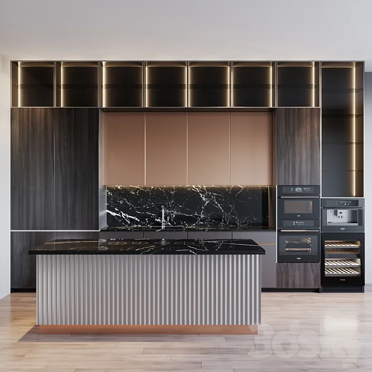 kitchen modern 27 3DS Max