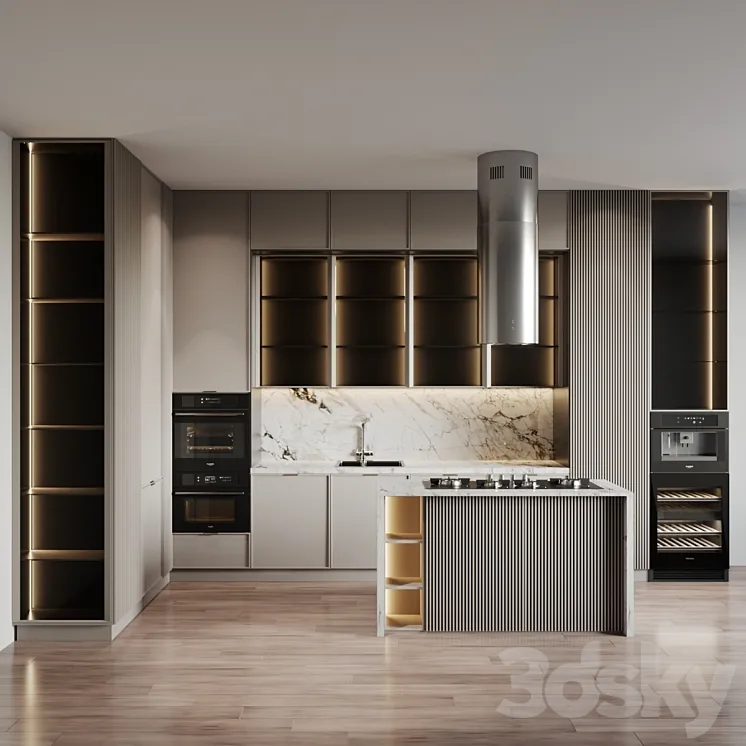 kitchen modern 39 3DS Max
