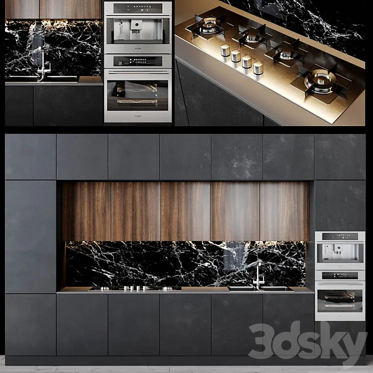 Kitchen modern 3DS Max