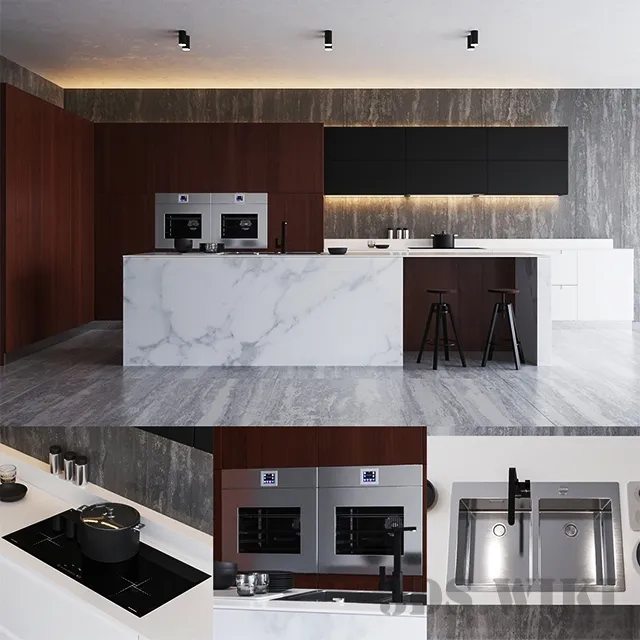 kitchen – Modern kitchen 3ds Max