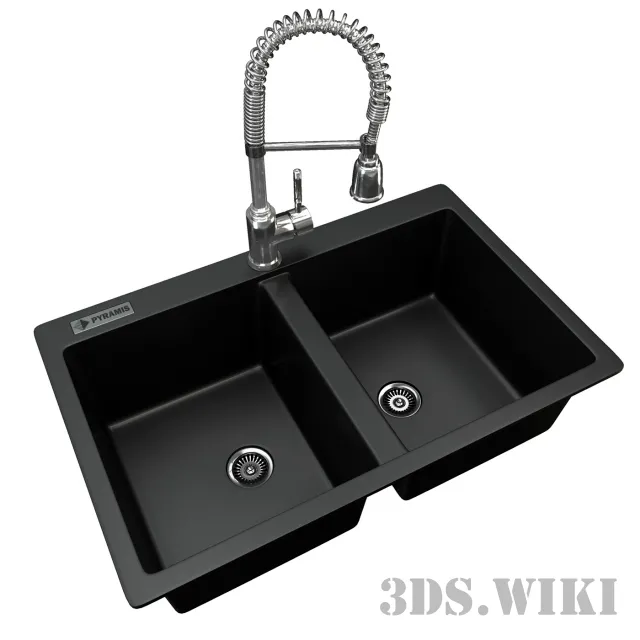 kitchen – Modern kitchen sink 3ds Max