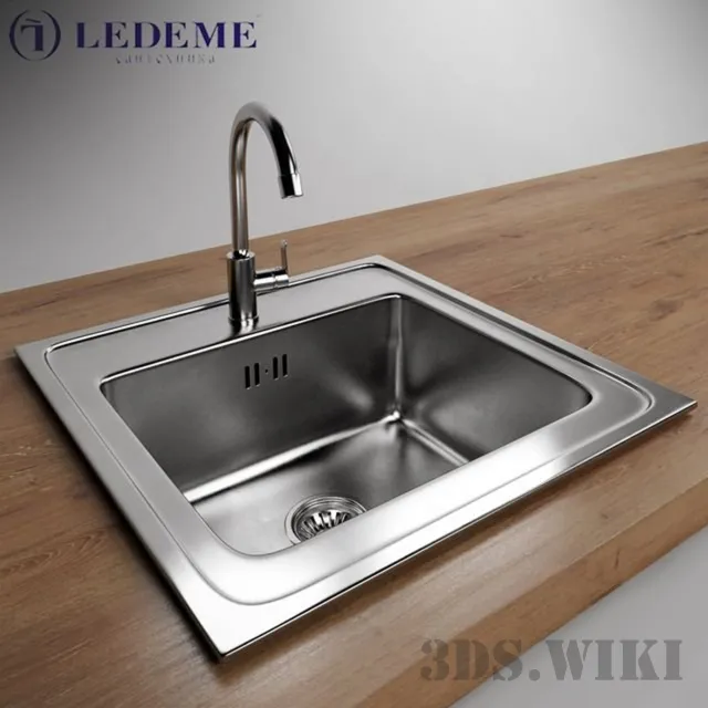 kitchen – Modern sink Ledeme L95050 3ds Max