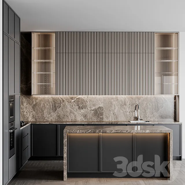 kitchen modern222 3DS Max Model