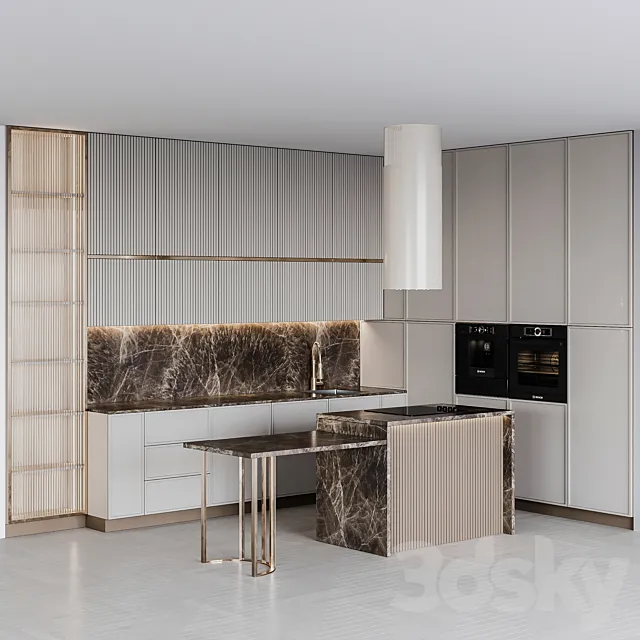 kitchen modern246 3ds Max