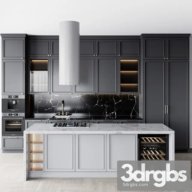 Kitchen neoclassic124