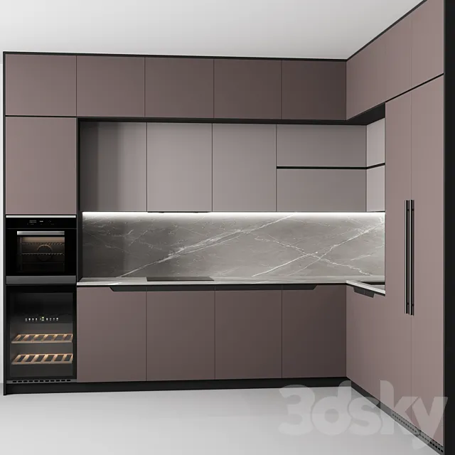 Kitchen No. 35 3DS Max Model