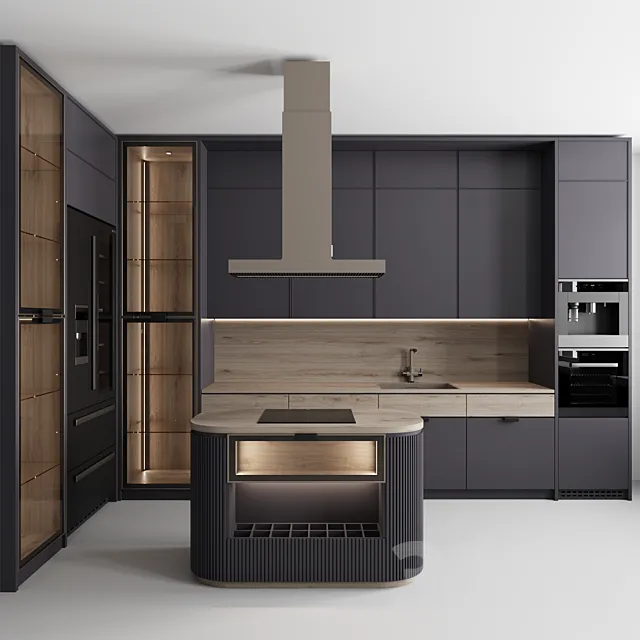 Kitchen No. 57 3DS Max Model