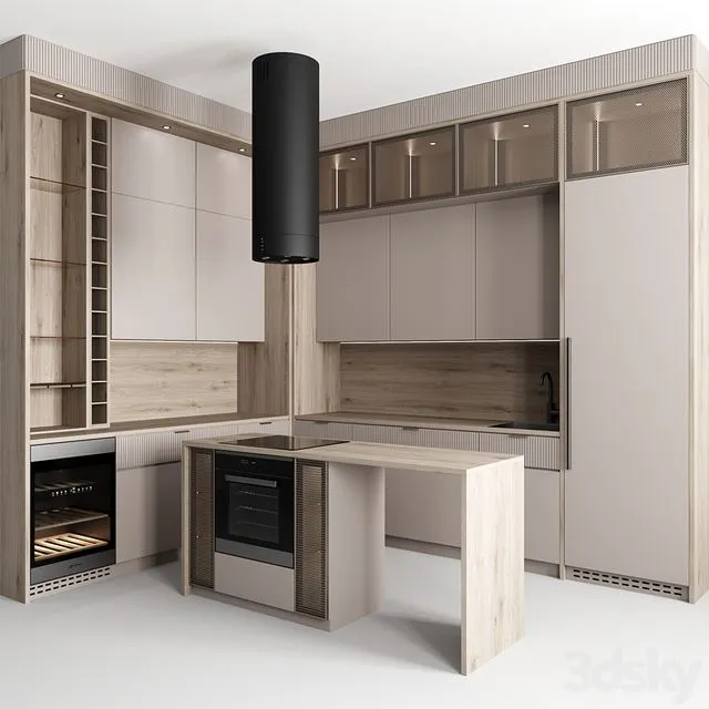 Kitchen No. 60 3dsMax Model