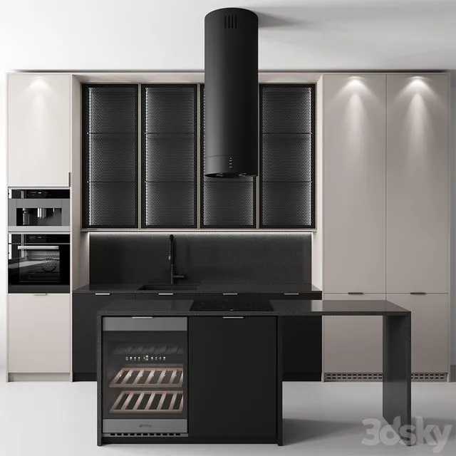 Kitchen No. 61 3dsMax Model