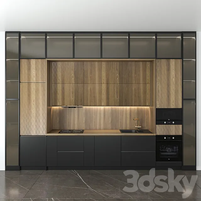 Kitchen No. 7 3ds Max