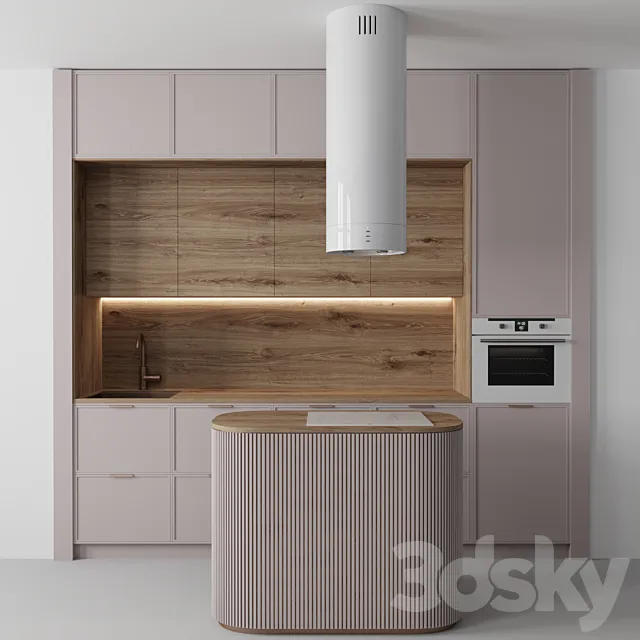 Kitchen No. 8 3DS Max Model