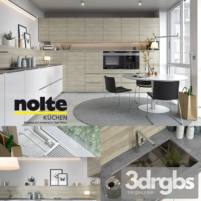 Kitchen Nolte Artwood 02 3dsmax Download