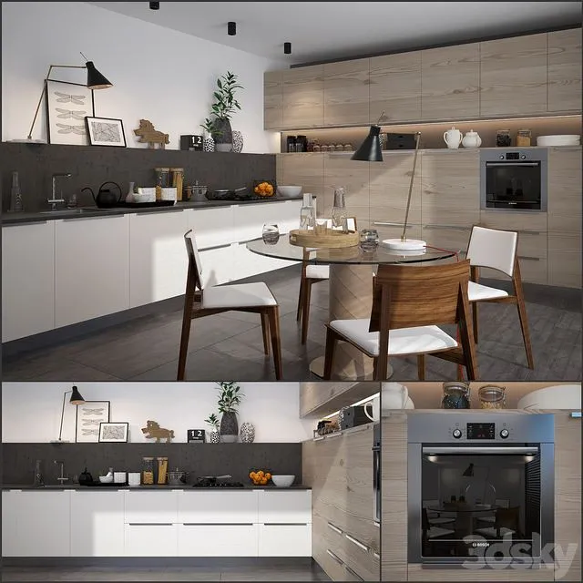 Kitchen Nolte – Artwood 3dsMax Model