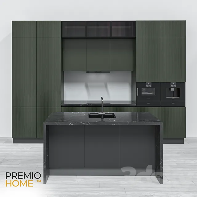 Kitchen Onda PREMIOHOME 3DS Max Model