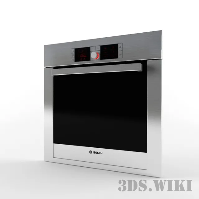kitchen – Oven Bosch HBG76B650 3ds Max