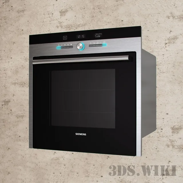 kitchen – Oven Siemens HB76G1560S 3ds Max