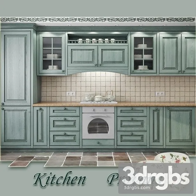 Kitchen Provans 3dsmax Download