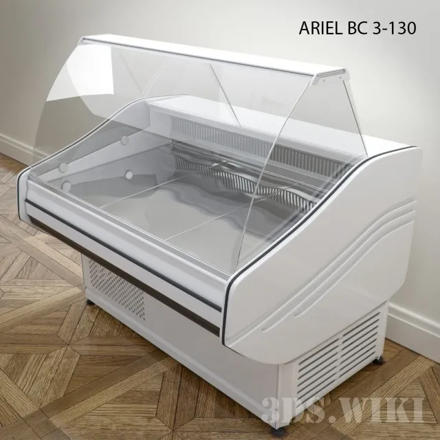 kitchen – Refrigerated showcase Ariel VS 3-130 3ds Max