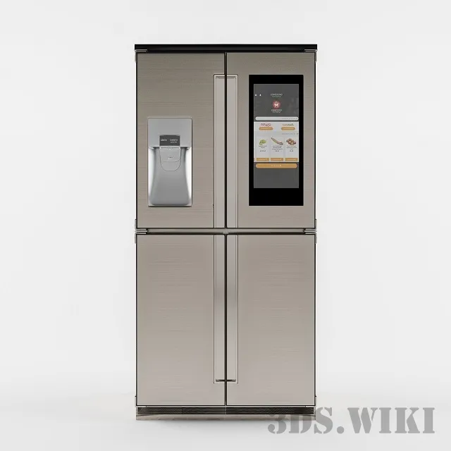 kitchen – Refrigerator 3ds Max