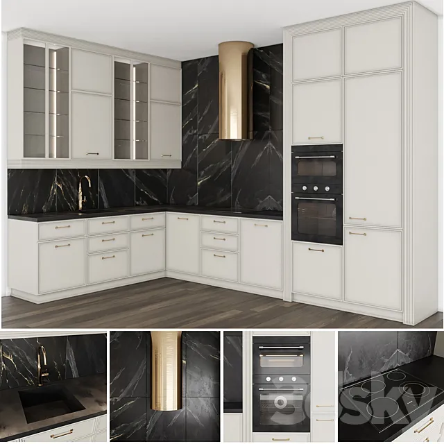 Kitchen Ritz Giulia Novars 3DS Max Model