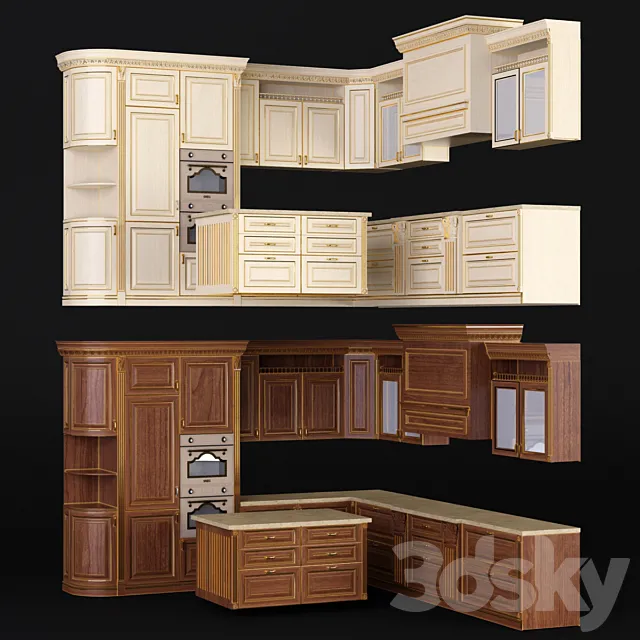Kitchen. Sameba 3ds Max