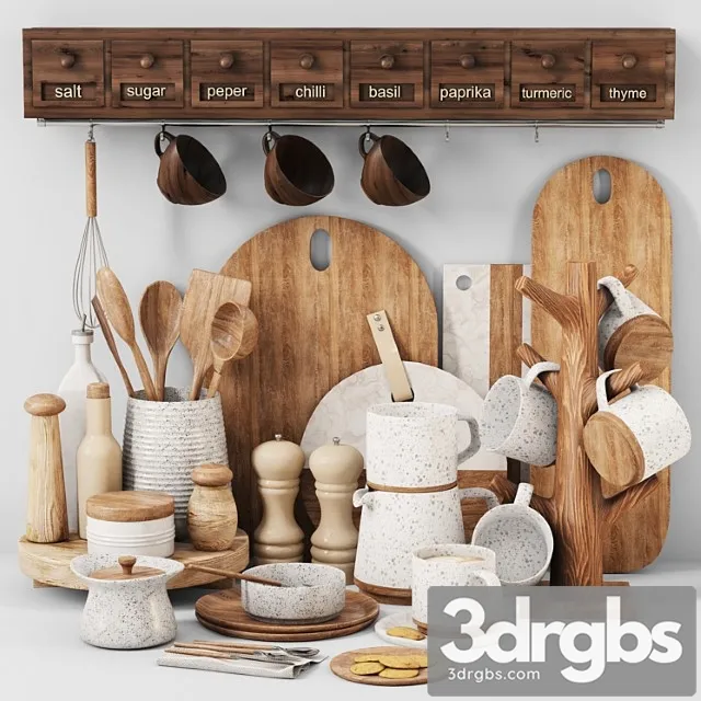 Kitchen Set 003 3dsmax Download