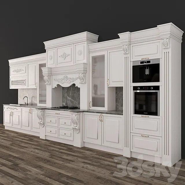 kitchen-set-02 3ds Max