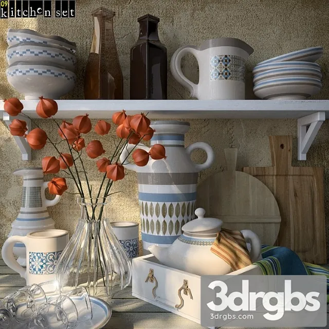 Kitchen set – 09 3dsmax Download