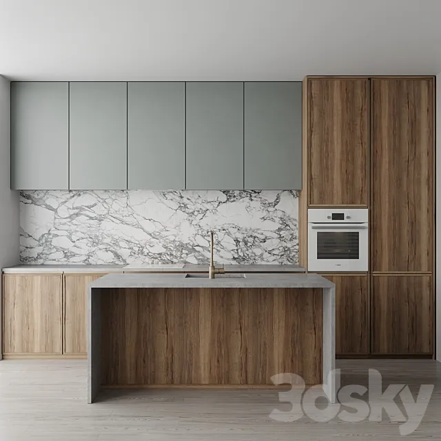 Kitchen set 11 3ds Max