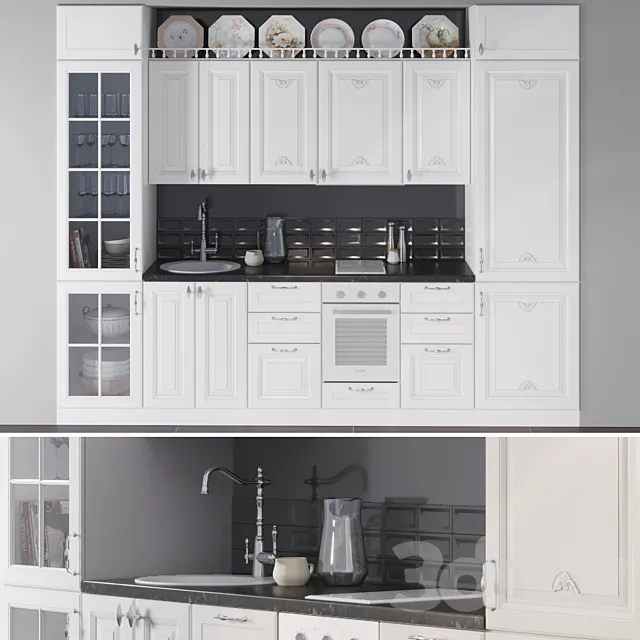 kitchen set 3 3DSMax File