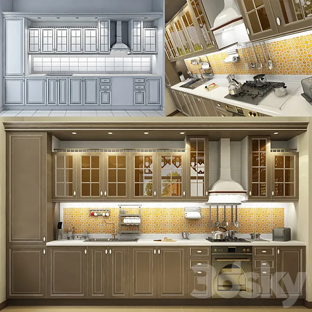 kitchen set 3DSMax File