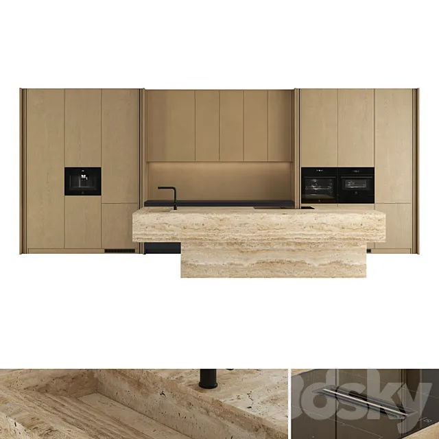 Kitchen set 47 3ds Max